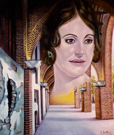 Atarazanas, retrato de Florentino Santana Gala